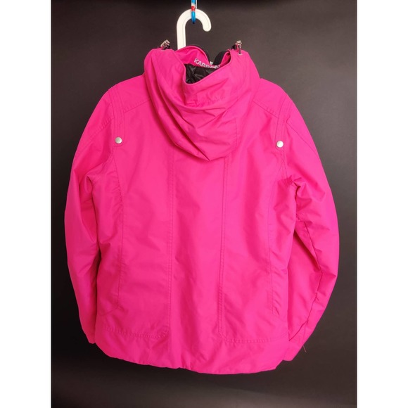 (V) RARE Karbon Women snow jacket winter ski snowboard pink waterproof sz 10 - Picture 8 of 12